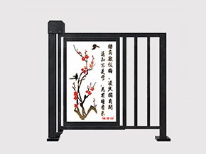 玻璃款廣告門(mén)